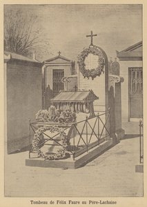 Felix Faure elnök sírja a párizsi Pere Lachaise temetőben